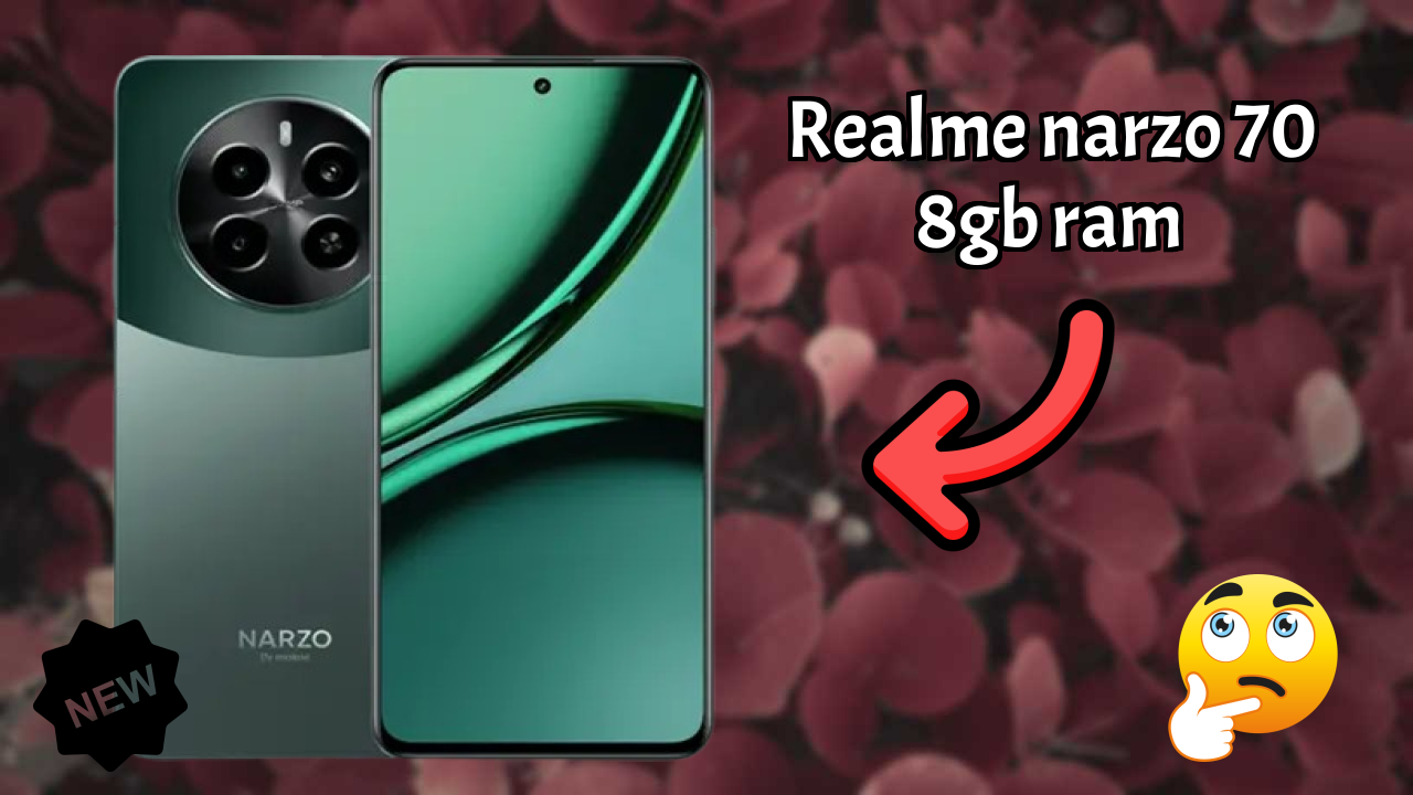 Realme Narzo 70 8GB RAM at ₹14,799 - Best Features Explained