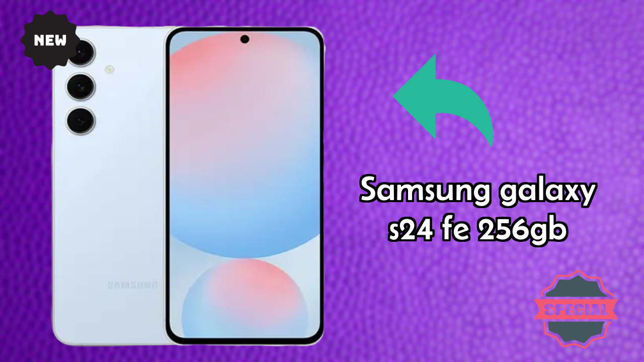 Samsung Galaxy S24 FE 256GB Display Size: 6.7 Inches (17.02 Cm) Screen Test