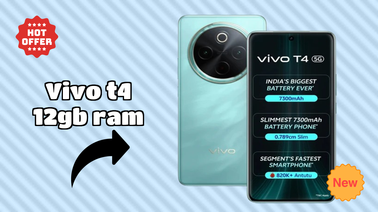 Vivo T4 12GB RAM Camera Quality: 32 MP Front Camera Selfie